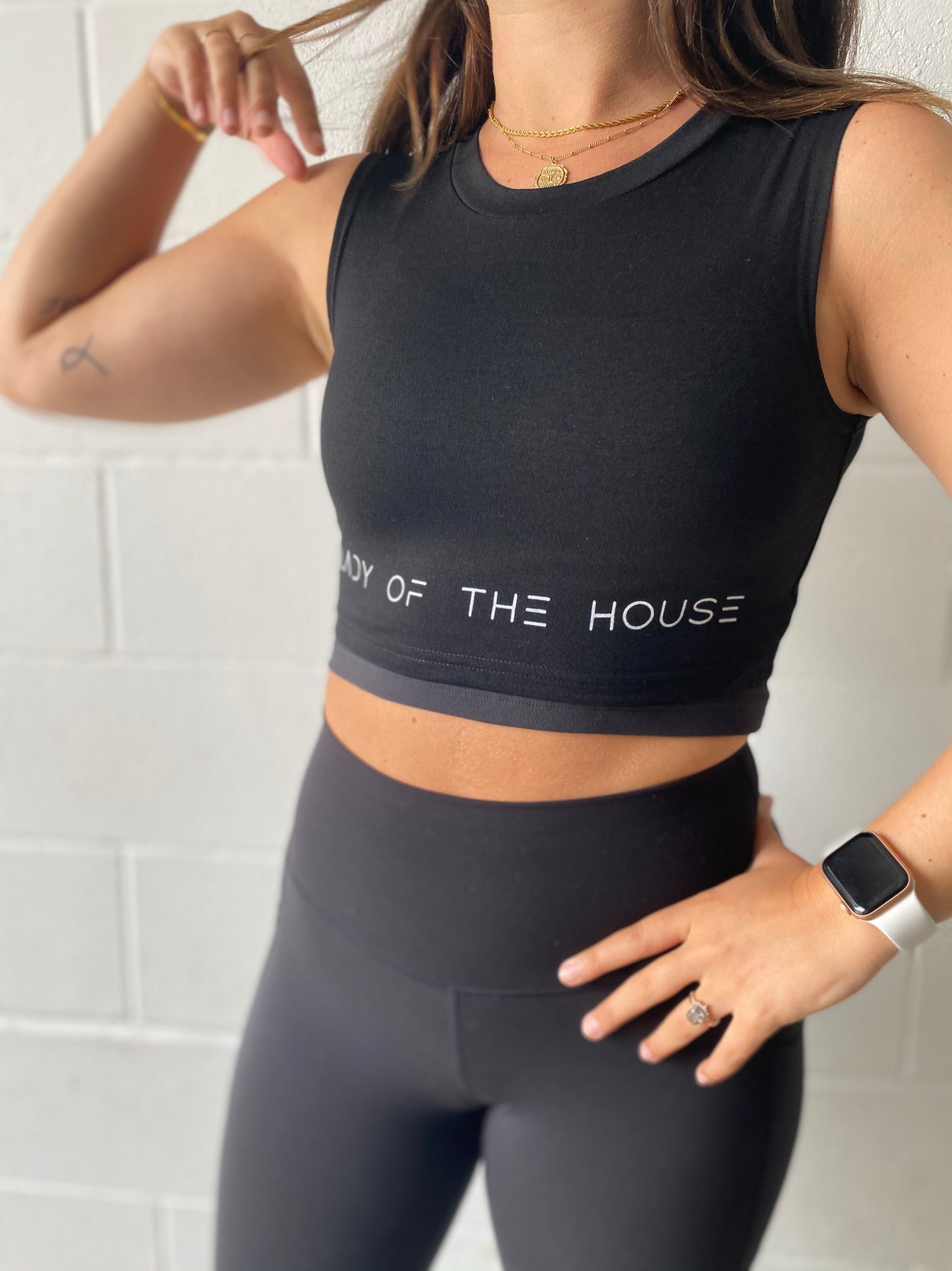 Lady of the House Cropped Tank